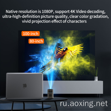LED Digital Business Wireless Android 4K Mini Projector